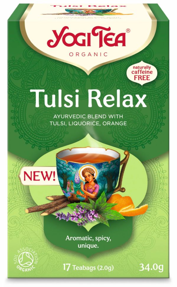 Yogi Tea Tulsi Relax Organic 34.0 g 17 Teabags Discount