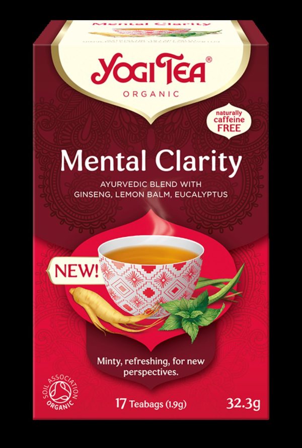 Yogi Tea Mental Clarity Organic 17 bags Hot on Sale