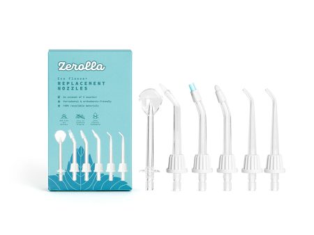 Zerolla Eco Electric Water Flosser - Replacement Nozzles 1 Pack Cheap