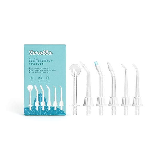 Zerolla Eco Electric Water Flosser - Replacement Nozzles 1 Pack Cheap