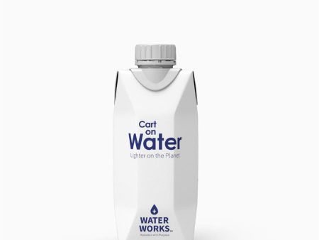 Water Works Carton Water 330ml - Lighter on the Planet For Sale