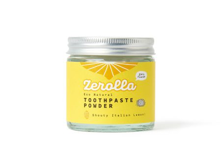 Zerolla Eco Natural Whitening Toothpaste Powder 60ml - Italian Lemon Supply