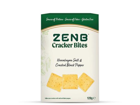 ZENB Salt and Pepper Cracker Bites 120g Cheap