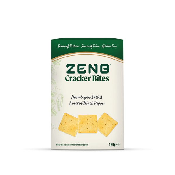 ZENB Salt and Pepper Cracker Bites 120g Cheap