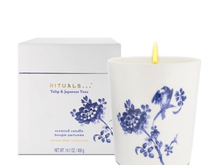 Rituals Tulip & Japanese Yuzu Scented Candle 400g Amsterdam Collection Online Hot Sale