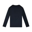 Armani Jeans Logo Long Sleeved Navy T-Shirt 6Y5T20 Women s Online