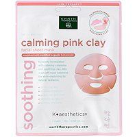 Calming Pink Clay Facial Sheet Mask Fashion