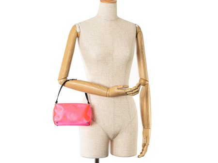 Alexander Wang Medium Heiress Satin Shoulder Bag Pink For Cheap