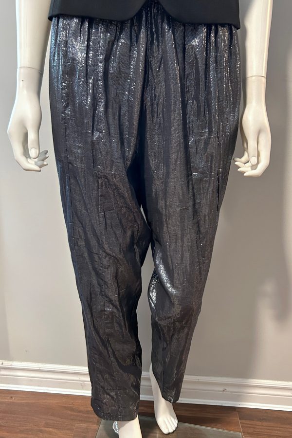 Suzie Kondi Gunmetal Shine Pant Size M L Online