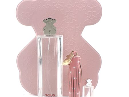 Tous 90ml Eau De Toilette & 4.5ml Mini EDT Gift Set (Blemished Box) For Sale