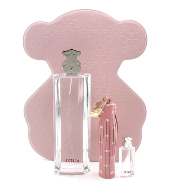 Tous 90ml Eau De Toilette & 4.5ml Mini EDT Gift Set (Blemished Box) For Sale