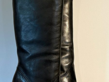 Ava and Aiden Black Stilhetto Boots Size 7.5 Fashion