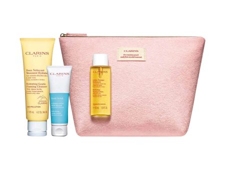 Clarins Cleansing Essentials Set For Sale