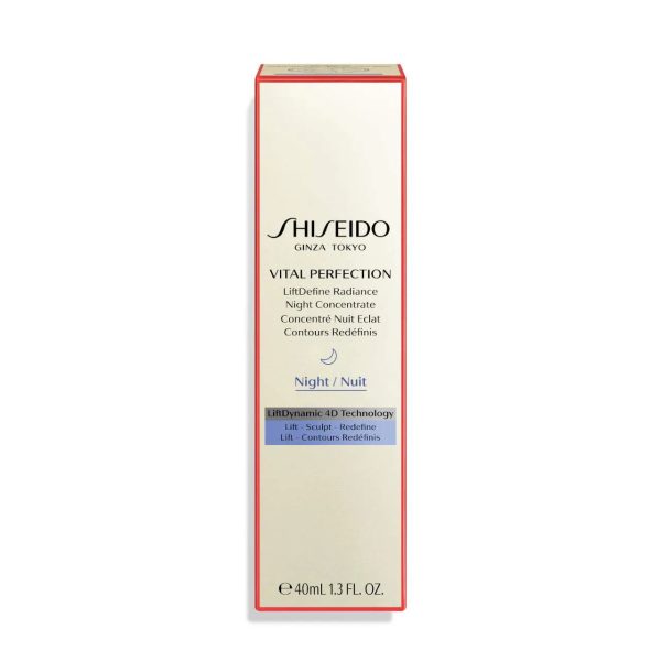 Shiseido VITAL PERFECTION LIFTDEFINE RADIANCE NIGHT CONCENTRATE 40ml NIB Fashion