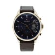 Tommy Hilfiger Men s Brown Leather Watch 1710453 Hot on Sale