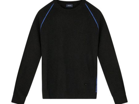 Armani Jeans Wool & Cashmere Black Jumper 6Y6MD2 Men s - Small on Sale