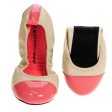 Butterfly Twists Fold Up Ballerina Shoes Nude & Coral For Sale