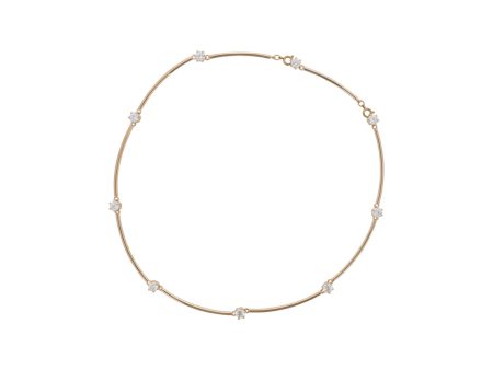 Swarovski Constella Rose Gold & Crystal Necklace Online now