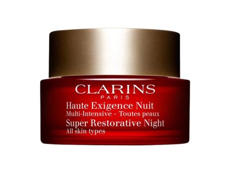 Clarins Super Restorative Night Cream 50ml (All Skin Types) on Sale