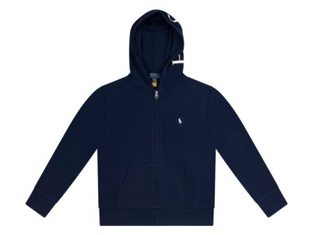 Ralph Lauren Polo Logo Terry Full -Zip Hoodie Boys Cheap