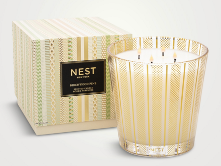 NEST NEW YORK Birchwood Pine Candle 1.34kg NIB Fashion