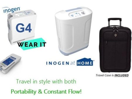 Ultimate Freedom Package - Inogen One G4 Portable Oxygen Concentrator + Inogen At Home Oxygen Concentrator - Direct Pricing (PRIVATE SALE) Supply