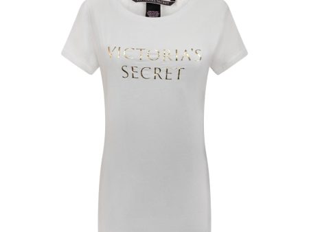 Victoria s Secret Cream Ivory T-Shirt Women s Sale