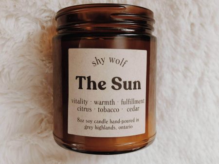 Shy Wolf Candles - The Sun - Citrus, tobacco, cedar Discount