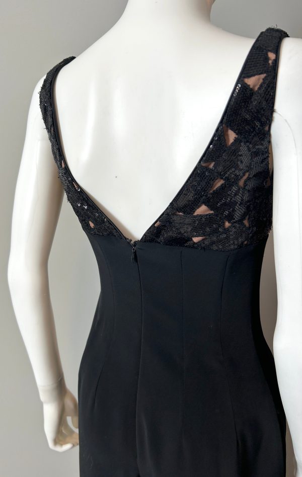 Wayne Clark Vintage Evening Tuxedo Romper Size 2 Hot on Sale