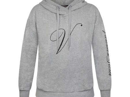 Victoria s Secret  V  Grey Hoodie Women s - Large Supply