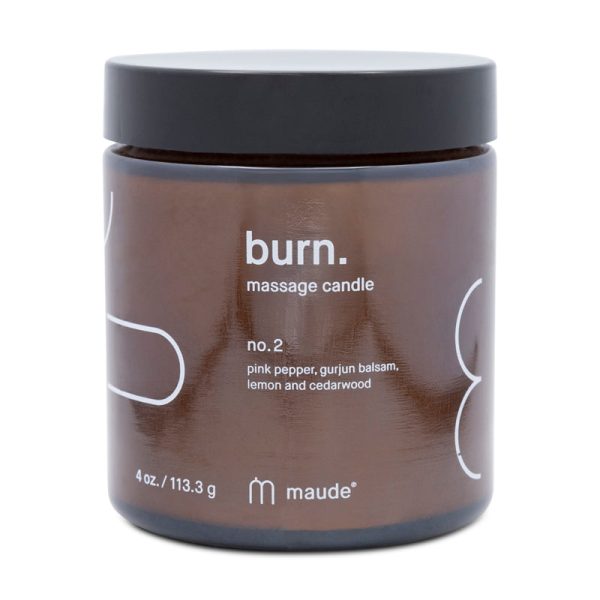 Maude Massage Soy-Based Candle 113g Vegan & Cruelty-Free Hot on Sale