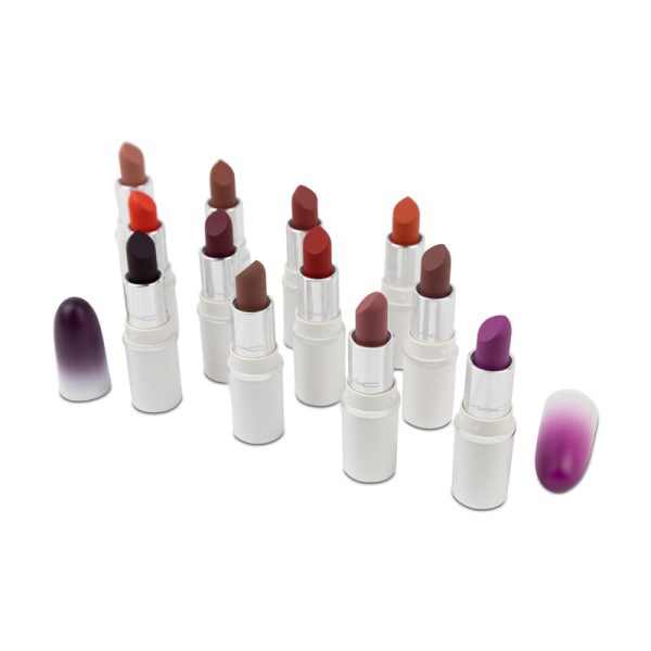 MAC Lips By The Dozen Mini Powder Kiss Lipstick Set x 12 Supply