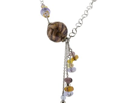 Antica Murrina Multi Glass Necklace CO683A10 For Cheap