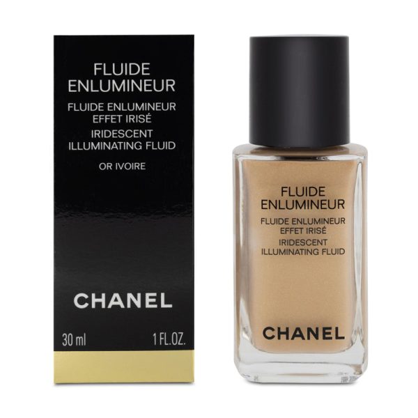 Chanel Fluide Enlumineur Iridescent Illuminating Fluid Or Ivoire Online Sale