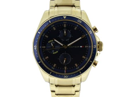 Tommy Hilfiger Men s Gold Watch Parker 1791834 Online Hot Sale