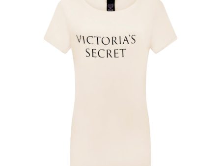 Victoria s Secret Light Pink T-Shirt Women s Fashion