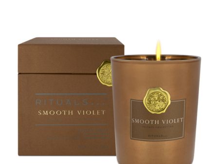 Rituals Smooth Violet Scented Candle 360g Private Collection For Discount