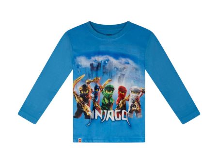 Lego Ninjago T-Shirt Blue Boys For Discount