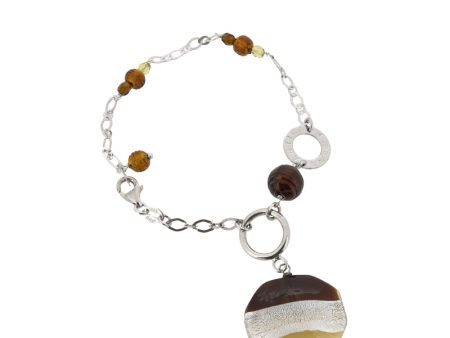 Antica Murrina Orange Glass Harmony Bracelet For Discount