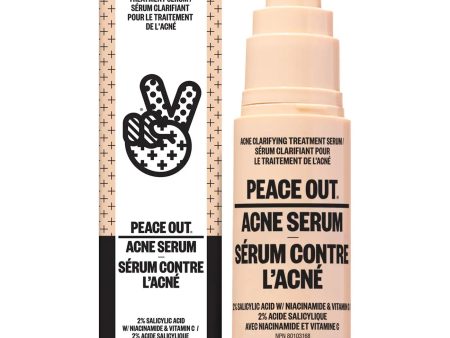 Peace Out Peace Out Salicylic Acid Acne Treatment Serum 30ml NIB Hot on Sale