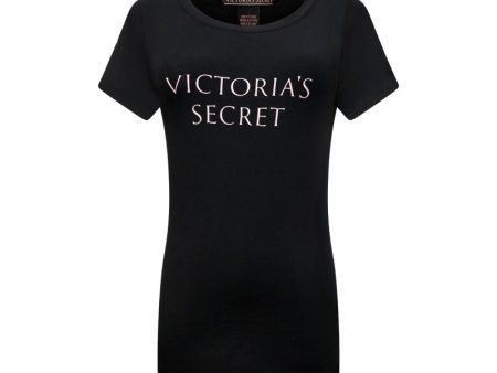 Victoria s Secret Black T-Shirt Women s - X Small Supply