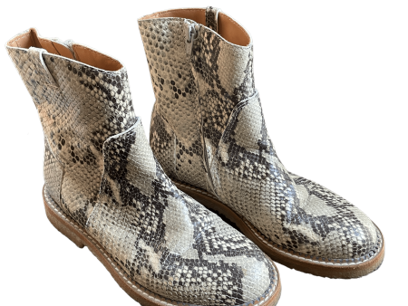 Martin Margiela Snakeskin Ankle Boots Size 35.5 Sale