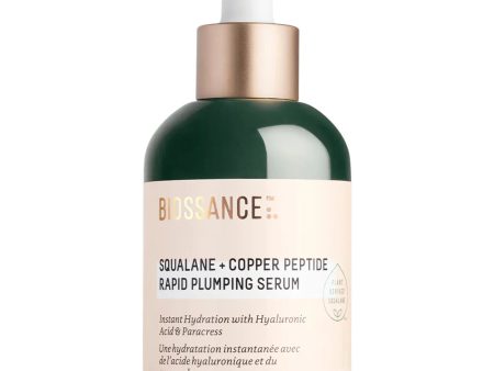 Biossance Squalane + Copper Peptide Rapid Plumping Serum 50ml NIB Online Hot Sale