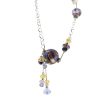 Antica Murrina Purple Multi Glass Necklace CO686A05 Sale