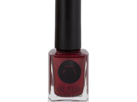 Nilens Jord Red Nail Polish No 6605 Cabaret Nail Varnish Long Lasting Wide Brush Cheap