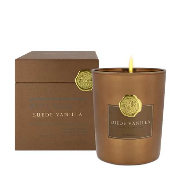 Rituals Suede Vanilla Scented Candle 360g Private Collection For Discount