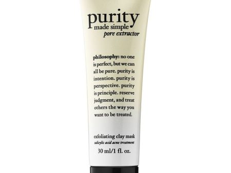 Travel Size Purity Made Simple Pore Extractor Exfoliating Clay Mask Hot on Sale