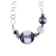 Antica Murrina Purple Multi Glass Necklace CO683A05 For Discount