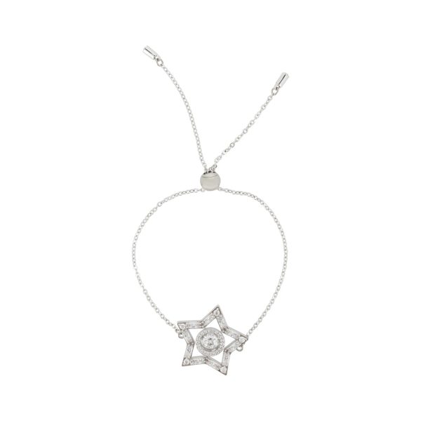 Swarovski Stella White Crystal Star Bracelet Supply