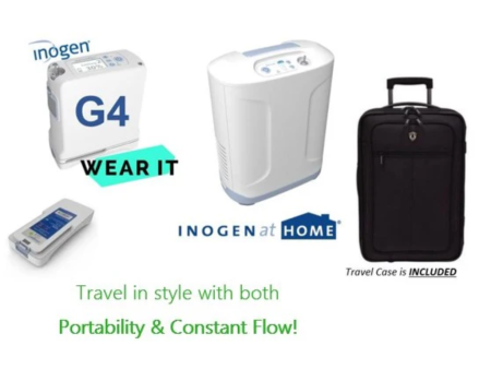 Inogen One® G4® Portable Oxygen Concentrator and Inogen At Home® Stationary Oxygen Concentrator Bundle Online now